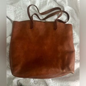Madewell Transport Tote in English Saddle